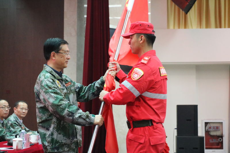 江苏省人民防空常州训练基地在中国安能二局常州分公司挂牌成立