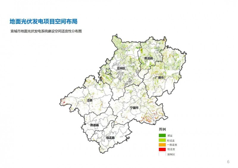 三类光伏定制负面清单！宣城市发布光伏发电项目空间布局专项规划(2021-2035年)