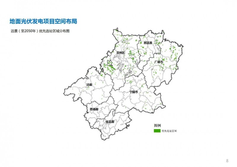 三类光伏定制负面清单！宣城市发布光伏发电项目空间布局专项规划(2021-2035年)