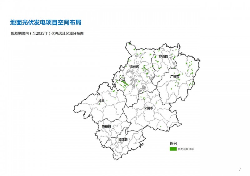 三类光伏定制负面清单！宣城市发布光伏发电项目空间布局专项规划(2021-2035年)