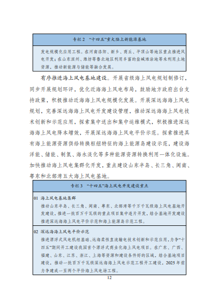 发改委、能源局等九部委联合印发发布“十四五”可再生能源规划！