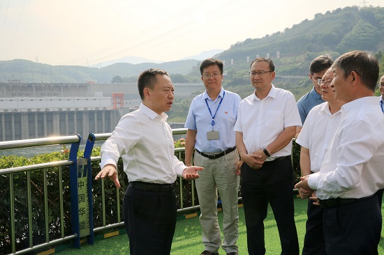 水利部部长李国英到澜沧江流域电站调研