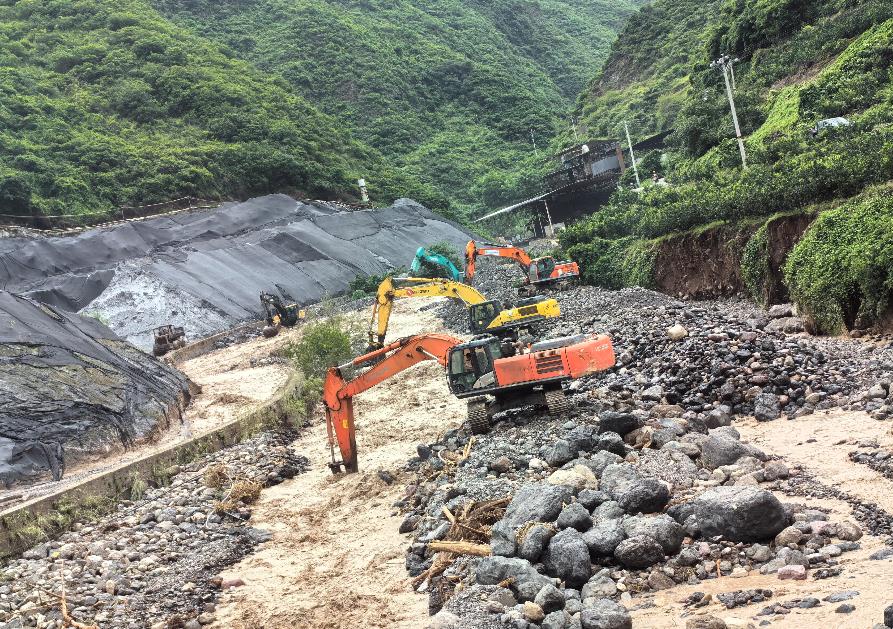 【防汛抗旱一线】中国电建迅速组织救援力量赶赴雅安汉源抢险救灾