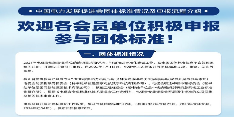 加快数字化转型，推动标准化建设——电促会团标介绍亮相2024中国电力规划发展论坛