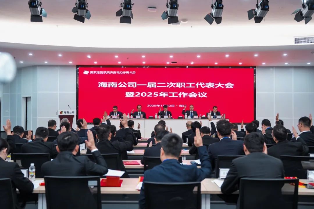 国家电投海南公司召开一届二次职代会暨2025年工作会议