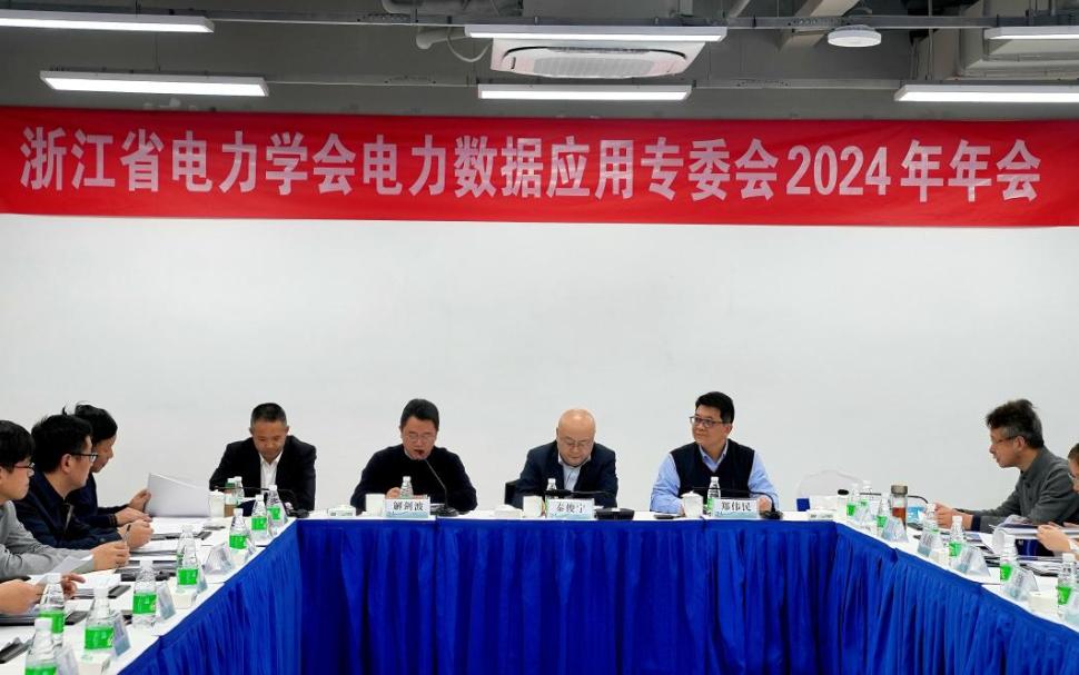 浙江省电力学会电力数据应用专委会召开2024年年会暨学术交流会