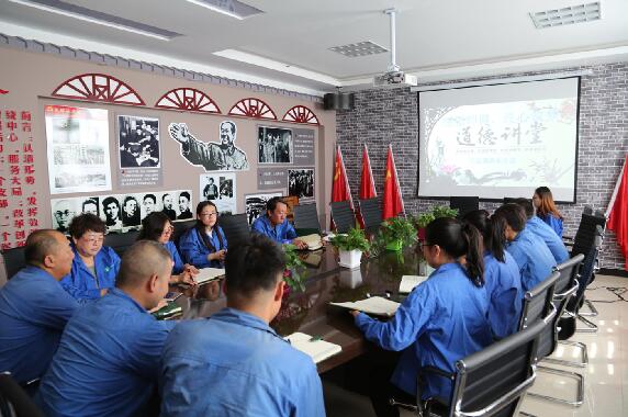 六五四分局：“感恩师傅，匠心筑梦” 道德讲堂开讲啦